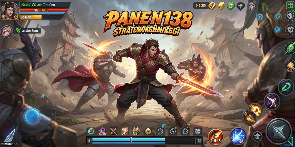 Screenshot menunjukkan gameplay menarik dan strategi dalam PANEN138.