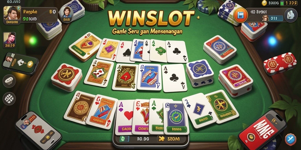 Gameplay seru bermain Gaple di WINSLOT yang menarik.
